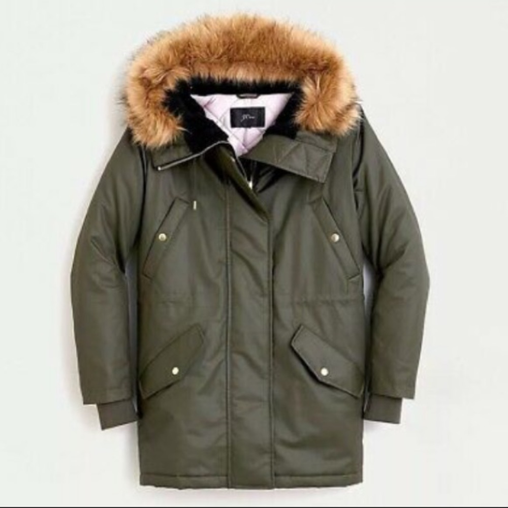 NWT J crew parka